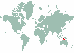 Tiwi Islands in world map