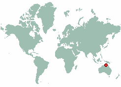 Ramingining in world map