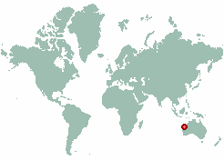 Ashburton in world map
