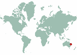 Gayndah in world map