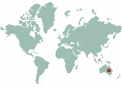 Innamincka in world map