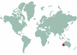 Melville in world map