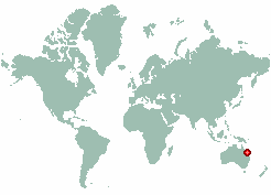 Merinda in world map