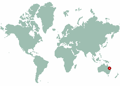 Emerald Airport in world map