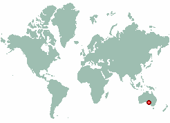Cungena in world map